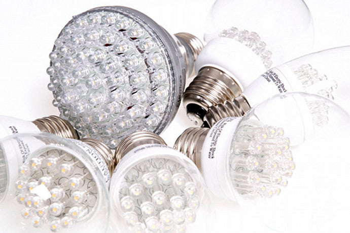 Led English The benefits of LED bulbs.