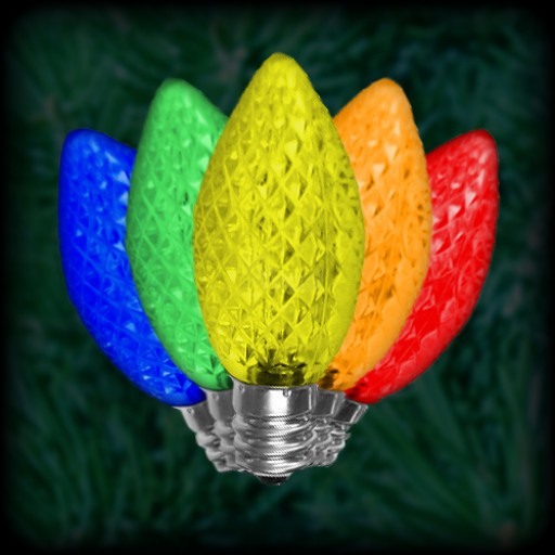 Holiday Lighting GCH-C7-RM-MU LED C7 Reemplazo multicolor -