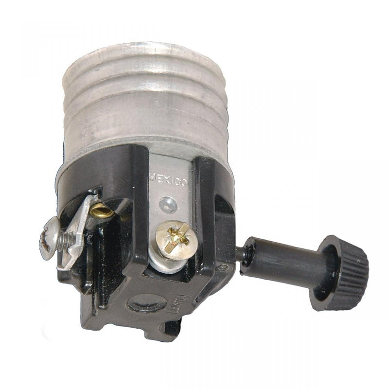 Satco 90-1140 / 250W / 3-Way Turn Knob Socket / 250V