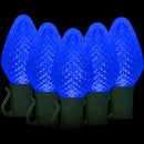 Holiday Lighting G61049 GCH-C7-50L-B 6.5W Blue 35'FT LED C7 St