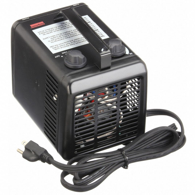 Dayton-3VU37 / Portable Electric Heater 1000W/1500W / 120V