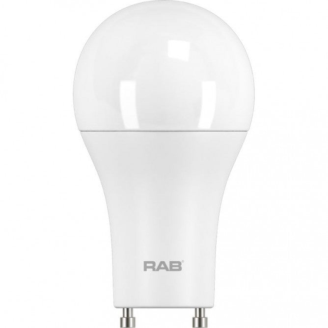 RAB Lighting A19-9-GU24-827-DIM / 9W / A19 / Gu24 Base / 2700K