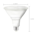 Satco S11258 / 15W / PAR38 / Blanco cálido a frío / Color cambiable / LED / RGB / TW / SF / 120V