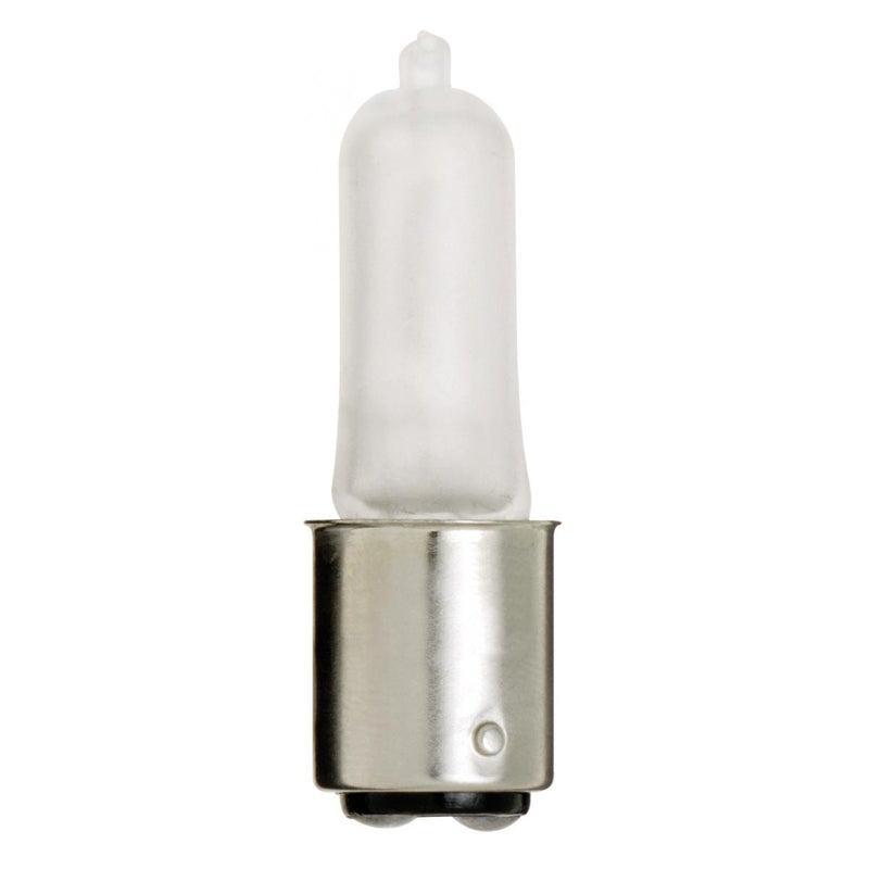 Satco S1982 / 50W / T4 / Warm White / Halogen / DC Bayonet Frosted / 120V / Box