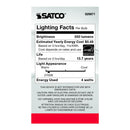 Satco S29871 / 4W / G16 1/2 / Warm White / LED / CL / 27K / 120V / E12 / Box
