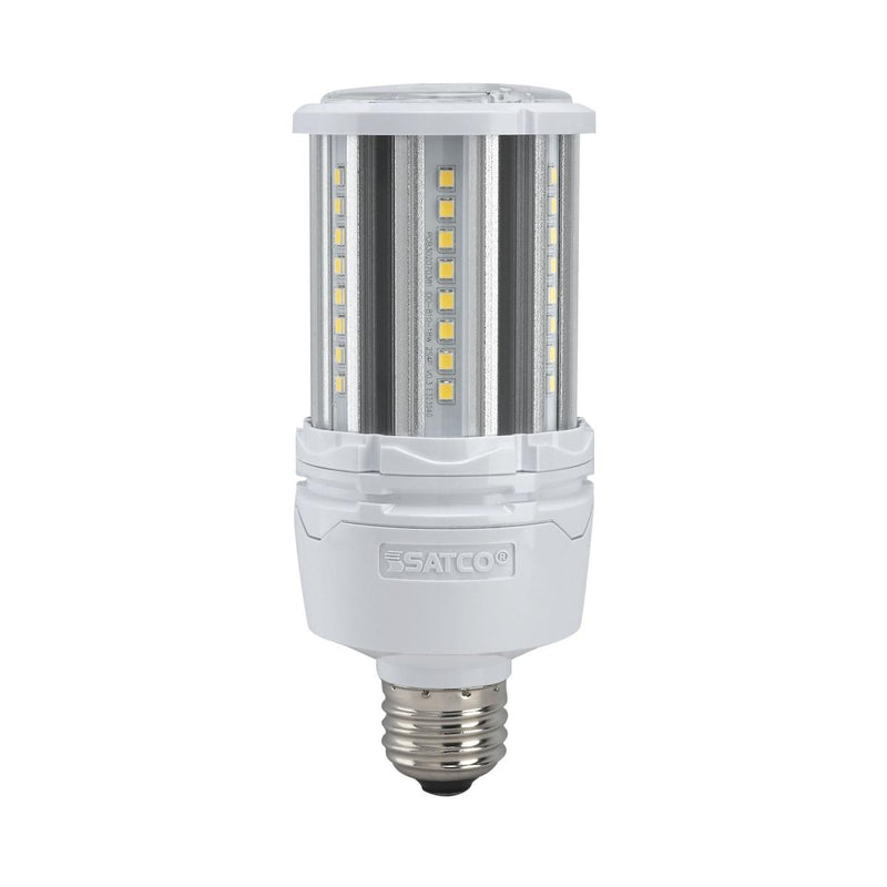 Satco S39390 / 18W / Corncob / Natural Light / LED / HID / 5000K/ E26 / 100V-277V / Box