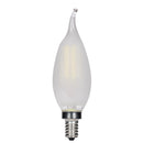 Satco S9869 / 3.5W / CA11 / Warm White / LED / FR / 27K / 120V / Box